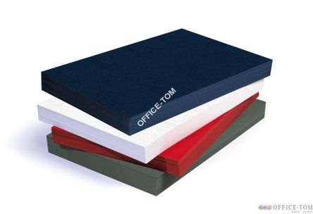 Karton Mika ARGO metaliczny A4 czerwony 100 szt./op.