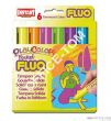 Farby w sztyfcie PLAYCOLOR FLUO ONE 6kol 10421 5g - 2