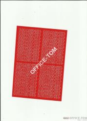 CYFRY samoprzylepne 0.7cm(8szt) ciemno żółte ARTDRUK