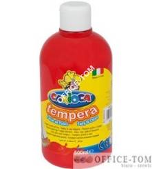 Farba TEMPERA czerwona CARIOCA 500ml