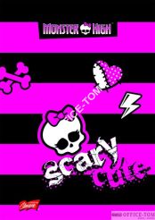 Brulion w twardej oprawie A6 96k., krata MONSTER HIGH UNIPAP