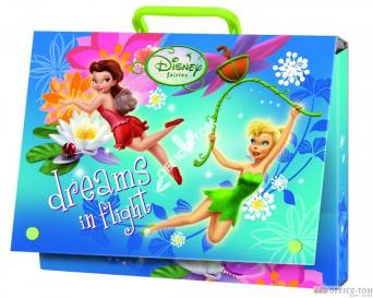 Teczka z rączką A4, DISNEY WRÓŻKI Unipap