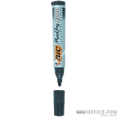 Marker permanentny BIC 2000 Mix okrągła końcówka 4 szt.