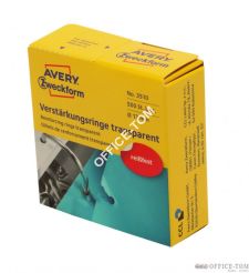 Nalepki pierścienie wzmacniające Avery Zweckform Ø13 przeźroczysty 500szt