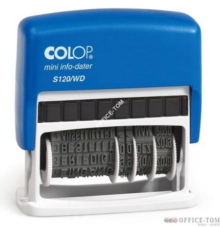 Datownik MINI INFO S120/WD cyfr.pod.czarna COLOP