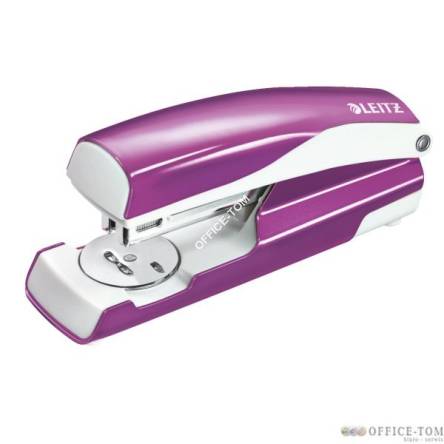 Zszywacz średni metalowy Leitz NeXXt Series WOW 30kartek Metaliczny fioletowy
