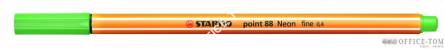 Cienkopis STABILO 88/033 neonowy zielony