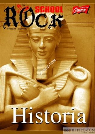 Zeszyt okładka laminowana A5, 60k., kratka, historia  Unipap