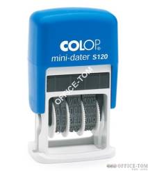 Datownik Mini S120 ISO pod.czarna COLOP