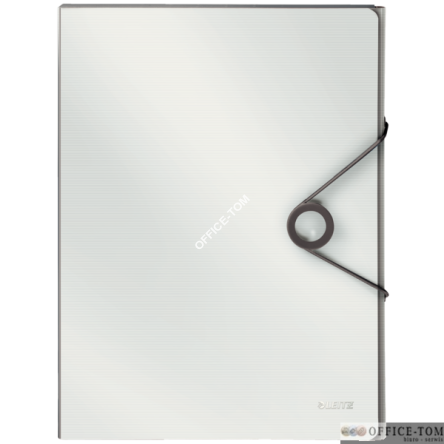 Teczka z gumką PP Leitz Solid, 30mm, biała 45681001