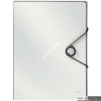 Teczka z gumką PP Leitz Solid, 30mm, biała 45681001