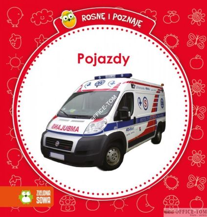 Książka Pojazdy Zielona Sowa
