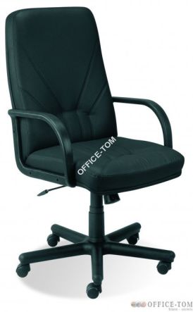 Fotel Manager SP01 skóra czarna Nowy Styl