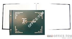 Kronika   345x255 poziom(nadruk złoty tłok) zieleń Warta