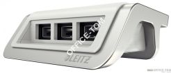 Ładowarka Leitz Style na 3 porty USB biała