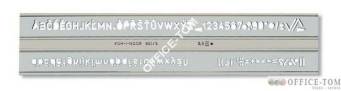 Szablon CYFROWO-LITEROWY 0.5 748006