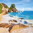 Kalendarz ścienny 2017 Tropikalna plaża  HELMA 30x30 LP63-17 - 7