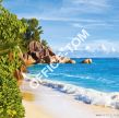 Kalendarz ścienny 2017 Tropikalna plaża  HELMA 30x30 LP63-17 - 12