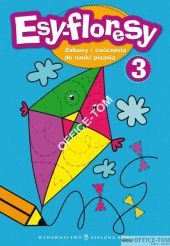 Książka Esy-floresy 3 niebieski 9788378955245 Zielona Sowa