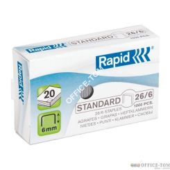 Zszywki Rapid Standard 26/6 1M