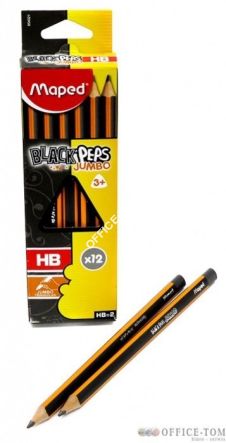 OŁÓWEK BLACKPEPS JUMBO HB pudełko z zawieszką