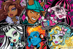 Puzzle Uczniowie Straszyceum Monster High 160 elementów TREFL 15238