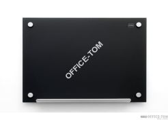 Tablica szklana Nobo Diamond 90x60, czarna