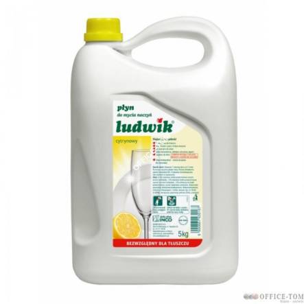 Płyn do naczyn LUDWIK 5L cytrynowy