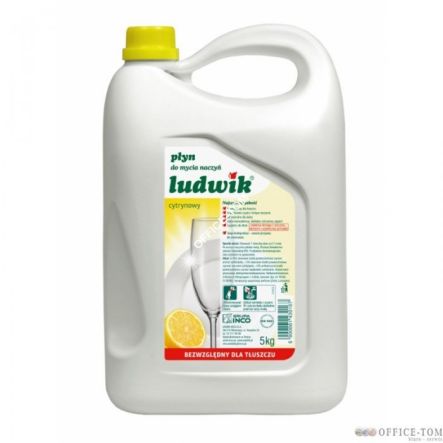 Płyn do naczyn LUDWIK 5L cytrynowy