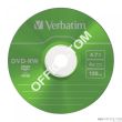 Płyta VERBATIM DVD-RW  slim jewel case  4.7GB  4x  Colour - 3