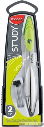 Cyrkiel MAPED STUDY z grafitowymi wkładami