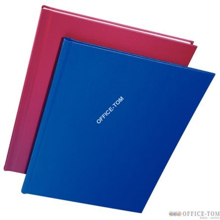 Okładki twarde, płótno tłoczone (10,5mm), do 105 kartek, niebieski LEITZ