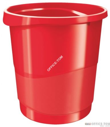 Kosz na śmieci ESSELTE Europost VIVIDA 14l, czerwony