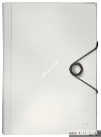 Teczka z przegródkami PP Leitz Solid, biała 45791001