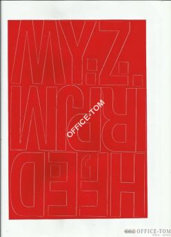 LITERY samoprzylepne 8cm (8szt) czarne ARTDRUK