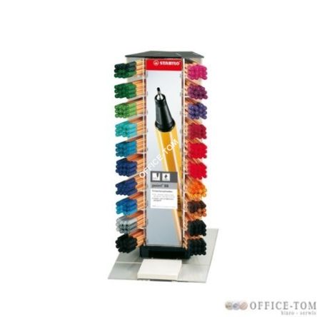 Cienkopis STABILO point 88 0,4mm, DISPLAY akrylowy 240 szt.