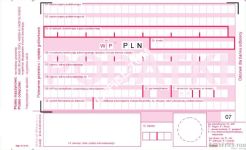 Podatki Polecenie Przelewu MICHALCZYK I PROKOP A6 pudełko 50 składek