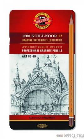 Ołówek tech.8B-2H kpl.1502/II ART. KOH-I-NOOR