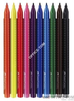 Flamastry Grip Etui 10 Szt FABER-CASTELL