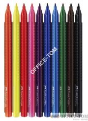 Flamastry Grip Etui 10 Szt FABER-CASTELL