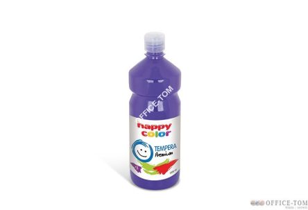 Farba Tempera Premium 1000ml, fioletowy Happy Color