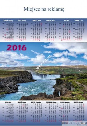 Kalendarz B1 plakatowy (opakowanie 10sztuk)Telegraph  P13 WERONIKA