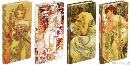 Notatnik ekskluzywny NARCISSUS 80k. Mucha 8x16 4 wzory