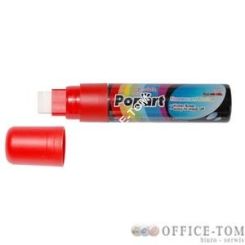 Marker suchościeralny  D.RECT kredowy 15g czerwony