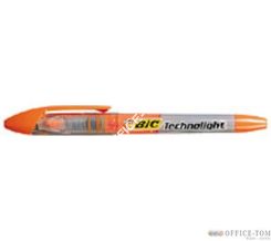 Zakreślacz Technolight Pomarańczowy  BIC