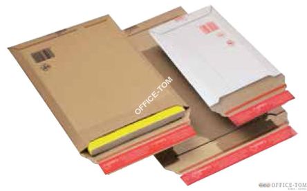 Koperta tekturowa brązowa HK do korespondencji B4 290x400x-50 / 303x413 mm