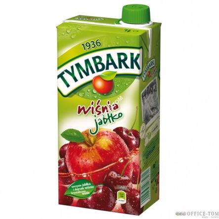 Sok TYMBARK jabłko/wiśnia 1L