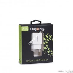 ŁADOWARKA SIECIOWA 24A Z DWOMA PORTAMI USB PLUG&PLAY