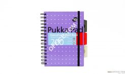 Executive Project Book Metalic A5  srebrny, rózowy, niebieski PUKKA