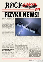 Brulion w twardej oprawie A5, 80k., krata, fizyka  Unipap